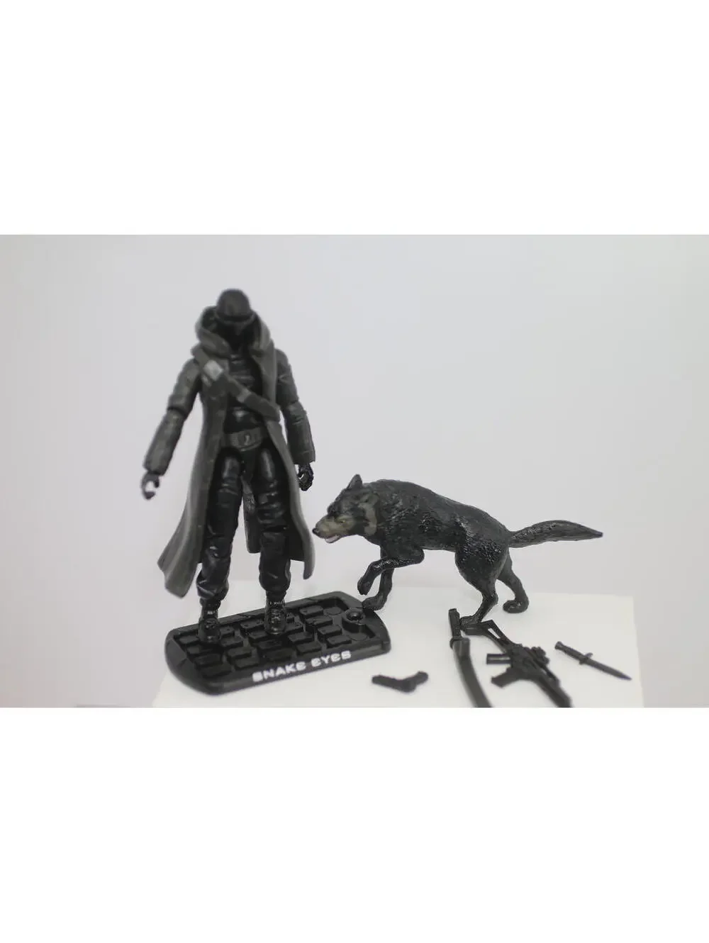 G.I. Joe Rise of Cobra Snake Eyes Paris Pursuit Black Timber Variant Hasbro 2009 - Picture 2 of 10